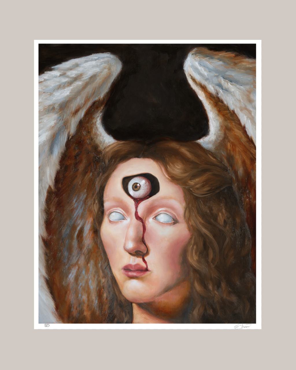 No One Home in Heaven — Fine Art Print